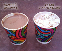 Какао и горячий шоколад