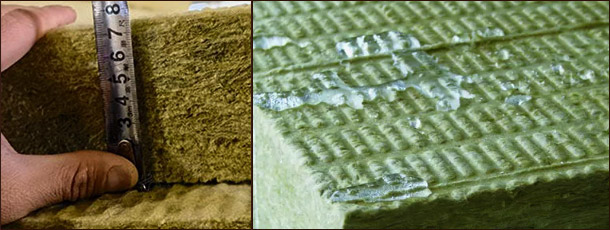 Сопротивление усадке и повышенная влагостойкость Свойства минваты