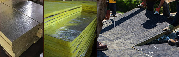 Плиты минеральной ваты с покрытием