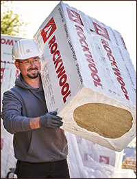 Упаковка минеральной ваты