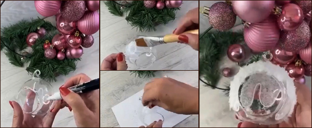 Новогодняя композиция своими руками