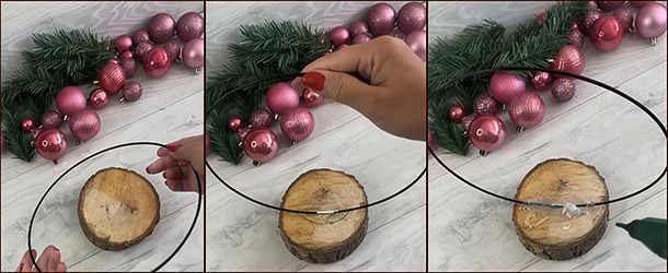 Новогодняя композиция своими руками