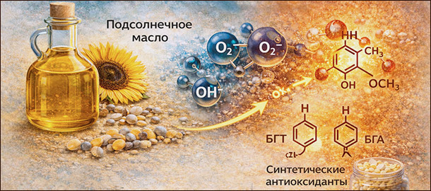 Антиоксиданты в еде