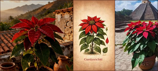 Пуансеттия в Мексике