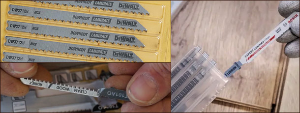 Пилки для лобзика по ламинату