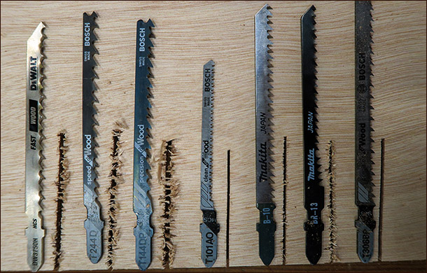Пилки по дереву для электролобзика