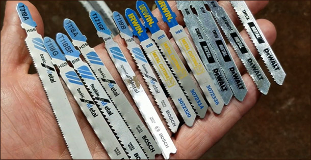 Пилки для лобзика по металлу