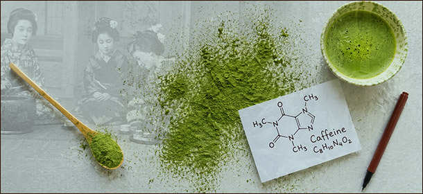 Кофеин в матча