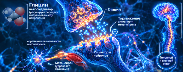 Глицин как нейромедиатор