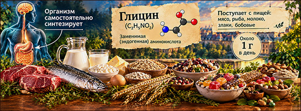 Аминокислота глицин